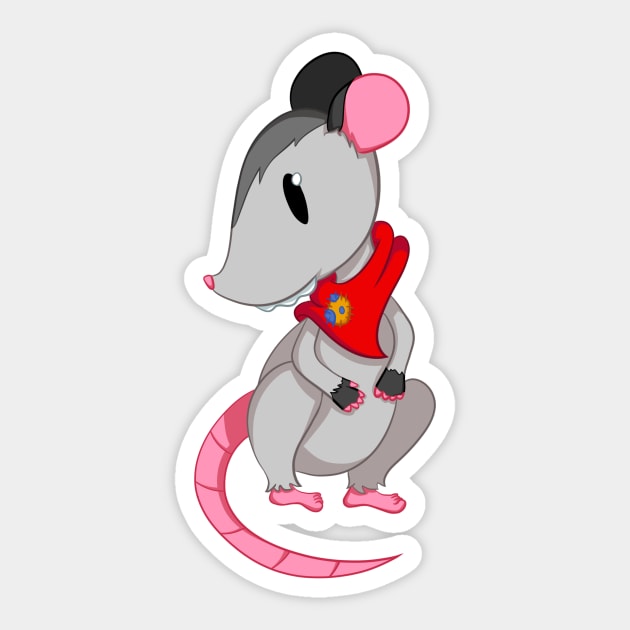 Patches Sticker by possumgrange